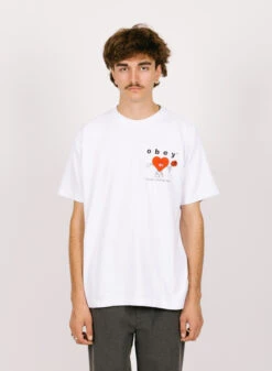 Obey Always Saying Sorry White -Samsoe Samsoe Shop image 972