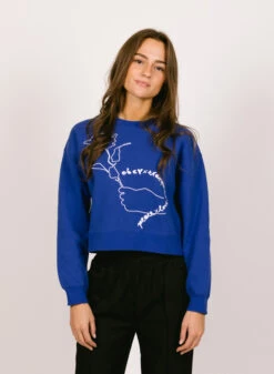 Obey Aubrey Crew -Samsoe Samsoe Shop image 987