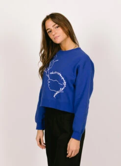 Obey Aubrey Crew -Samsoe Samsoe Shop image 988